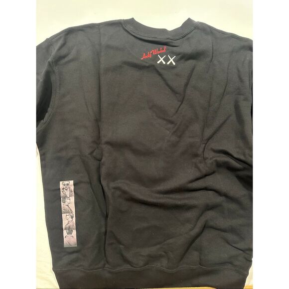 KAWS + WARHOL x UNIQLO UT Collaboration Black Hoodie Sweatshirt, Size XL, NWT - Picture 7 of 10